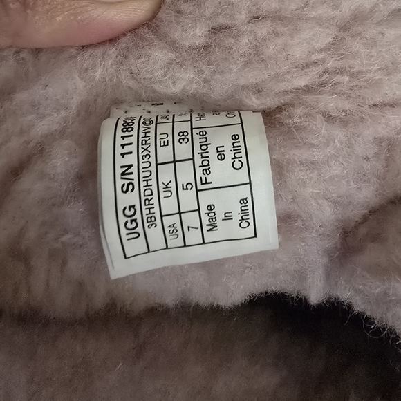 UGG Soft Pink Shearling Boots - Picture 13 of 14